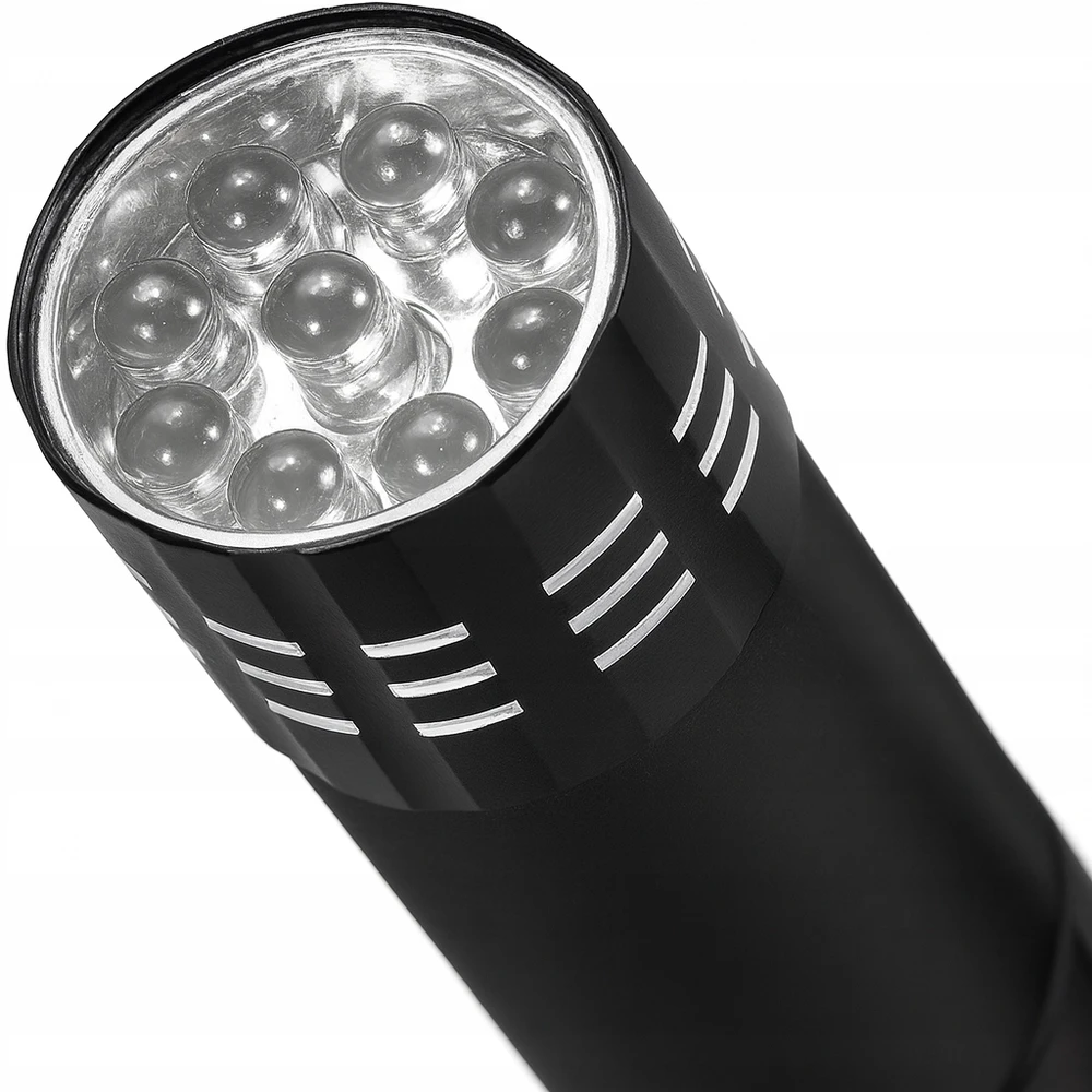 Bez Marki GALINGAS LED MINI ALUMINIUMINIS BLYBINĖLIS VANDENIUI ATSPIRUS KIŠENINIS RAKTŲ PAKAKAS 9xLED