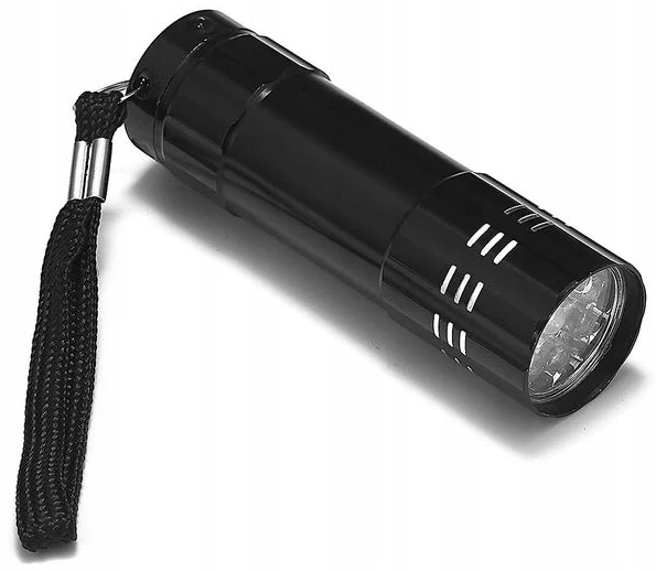 Bez Marki GALINGAS LED MINI ALUMINIUMINIS BLYBINĖLIS VANDENIUI ATSPIRUS KIŠENINIS RAKTŲ PAKAKAS 9xLED