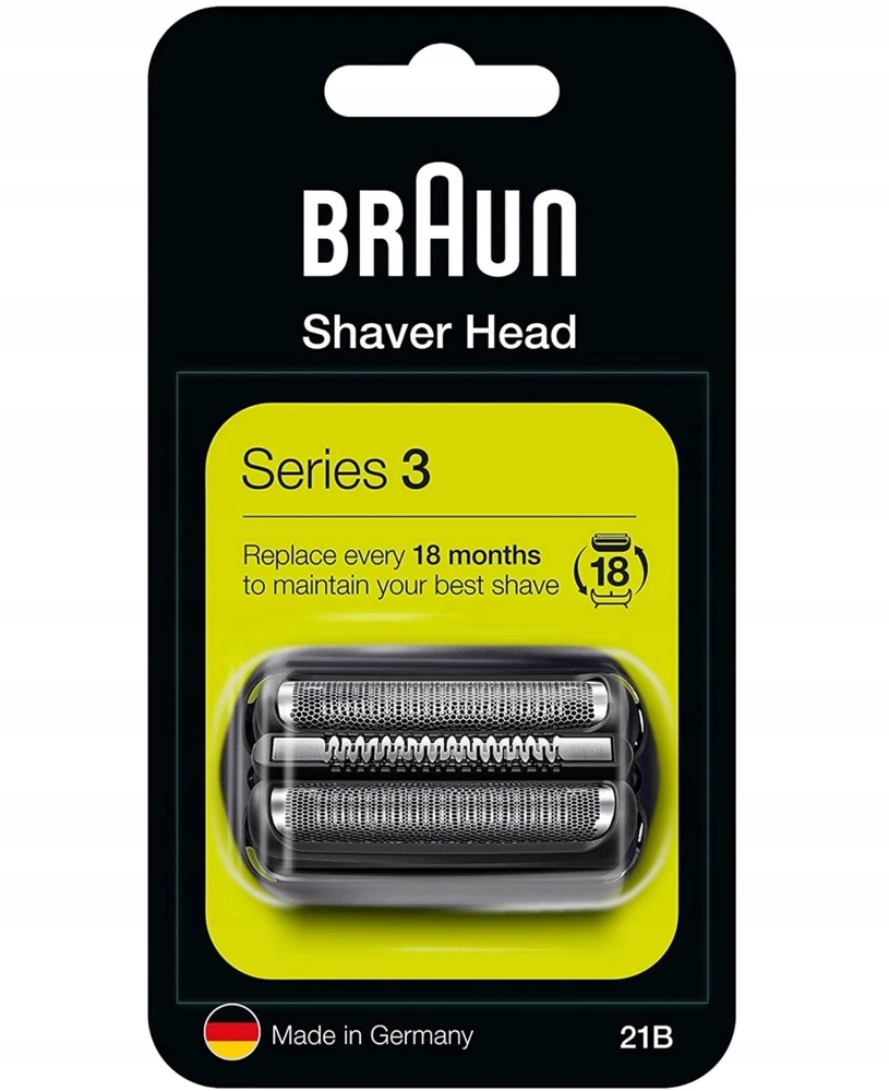 Bez Marki Galvos ašmenų blokas Braun 21B folijos ašmenų peiliai SERIES 3 originalūs