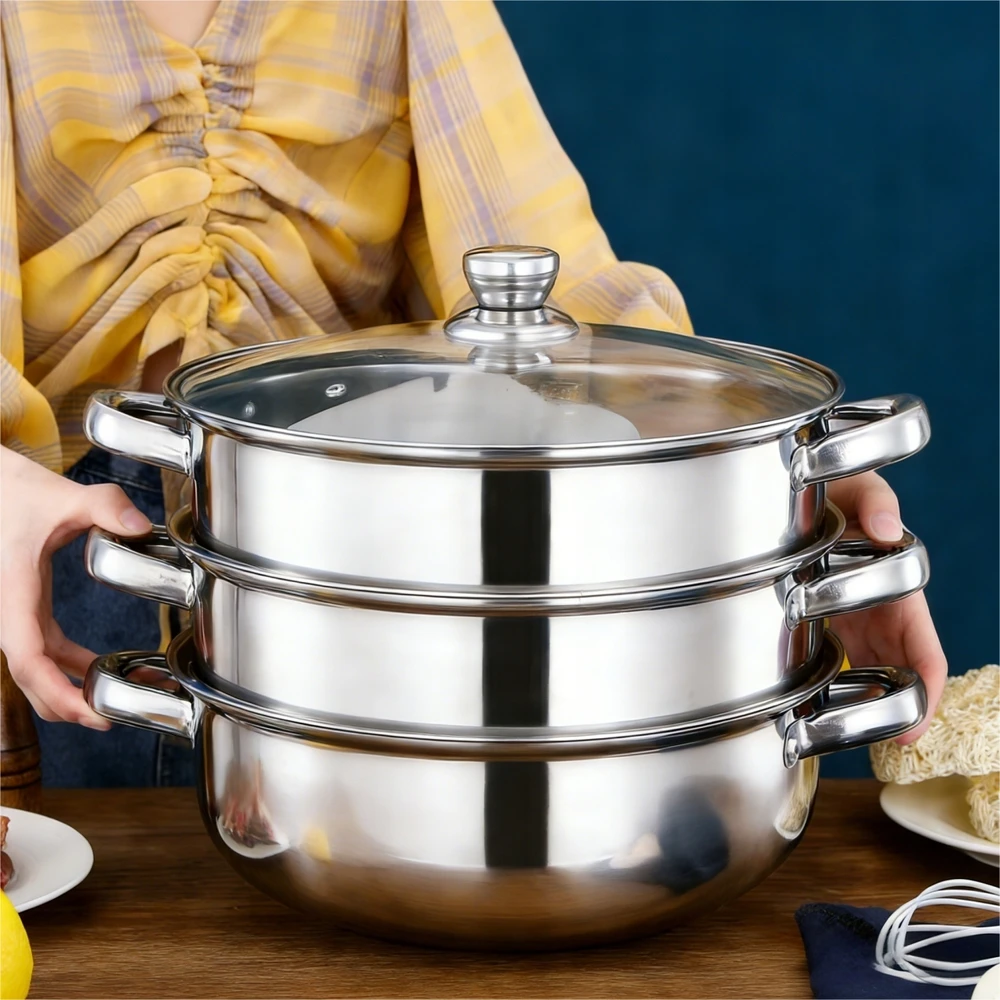 Bez Marki Garinimo puodas Garintuvas 4,3 l 19 cm 4 vnt.