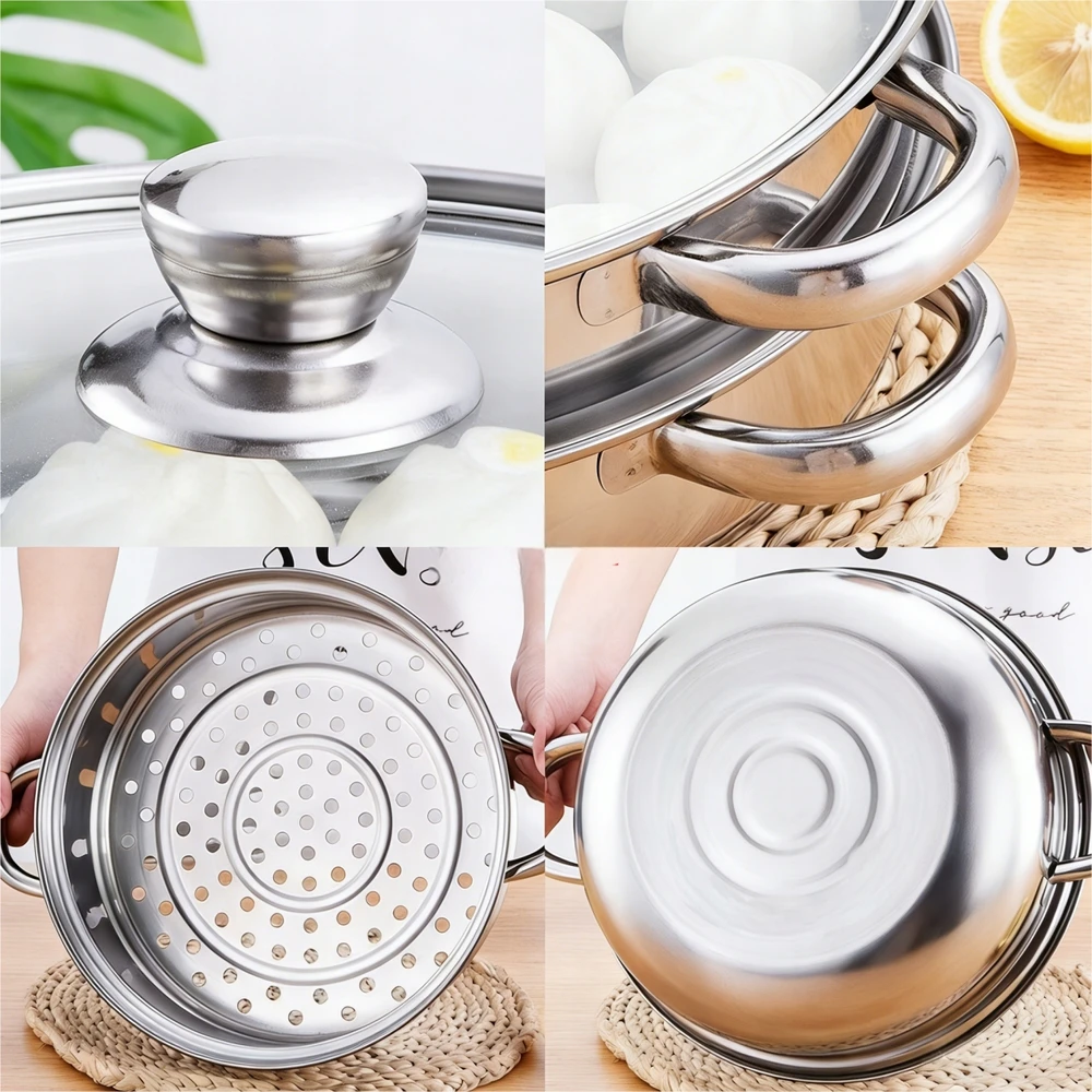 Bez Marki Garinimo puodas Garintuvas 4,3 l 19 cm 4 vnt.