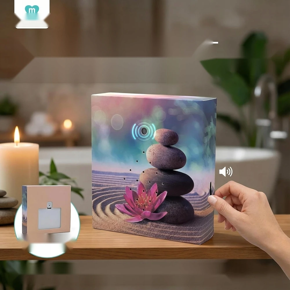 Bez Marki GARSO GARSIAKARIO 12CM ATSIDĖJIMO GAMTOS MEDITACIJOS JUDESIO JUTIKLIO MAITINIMO ŠALTIMAS