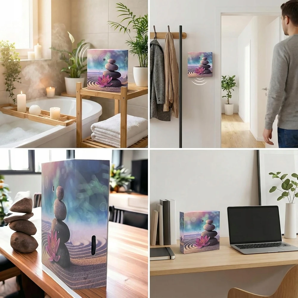 Bez Marki GARSO GARSIAKARIO 12CM ATSIDĖJIMO GAMTOS MEDITACIJOS JUDESIO JUTIKLIO MAITINIMO ŠALTIMAS