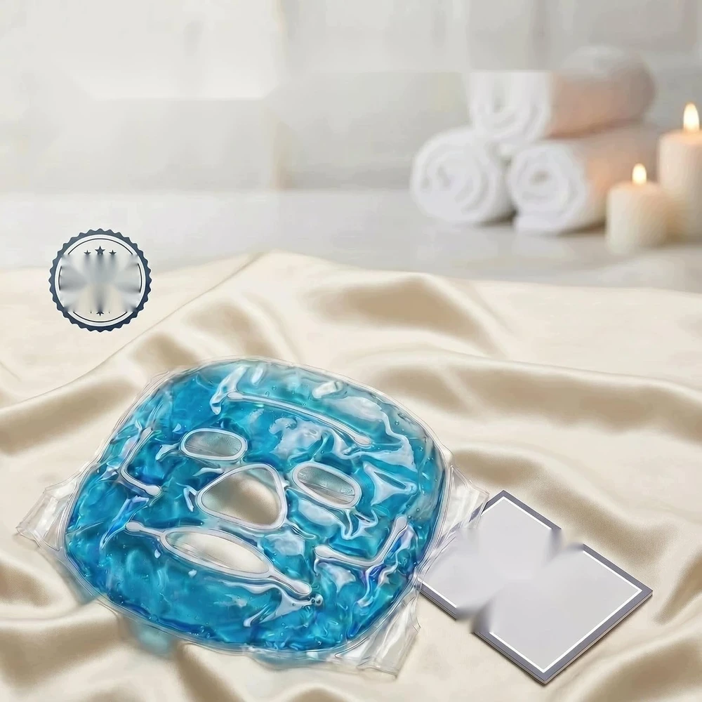 Bez Marki GELINĖ VEIDO KAUKĖ COLD WRAP ATLAIŠINANTIS VĖSINANTIS ATLAIŠINIMAS