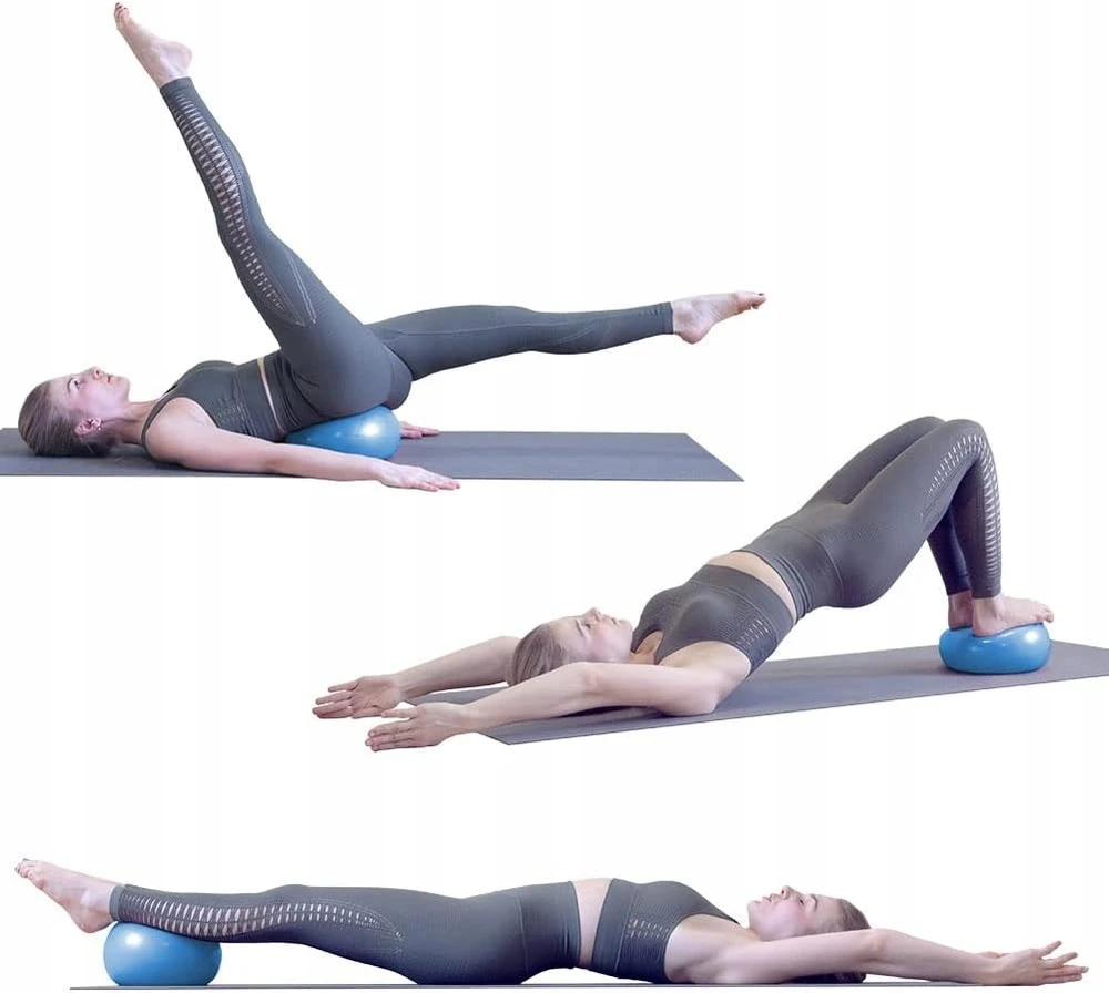 Bez Marki GIMNASTINIS Kamuolys 25cm MAŽAS MINKŠTAMS YOGI PILATES REABILITACIJAI