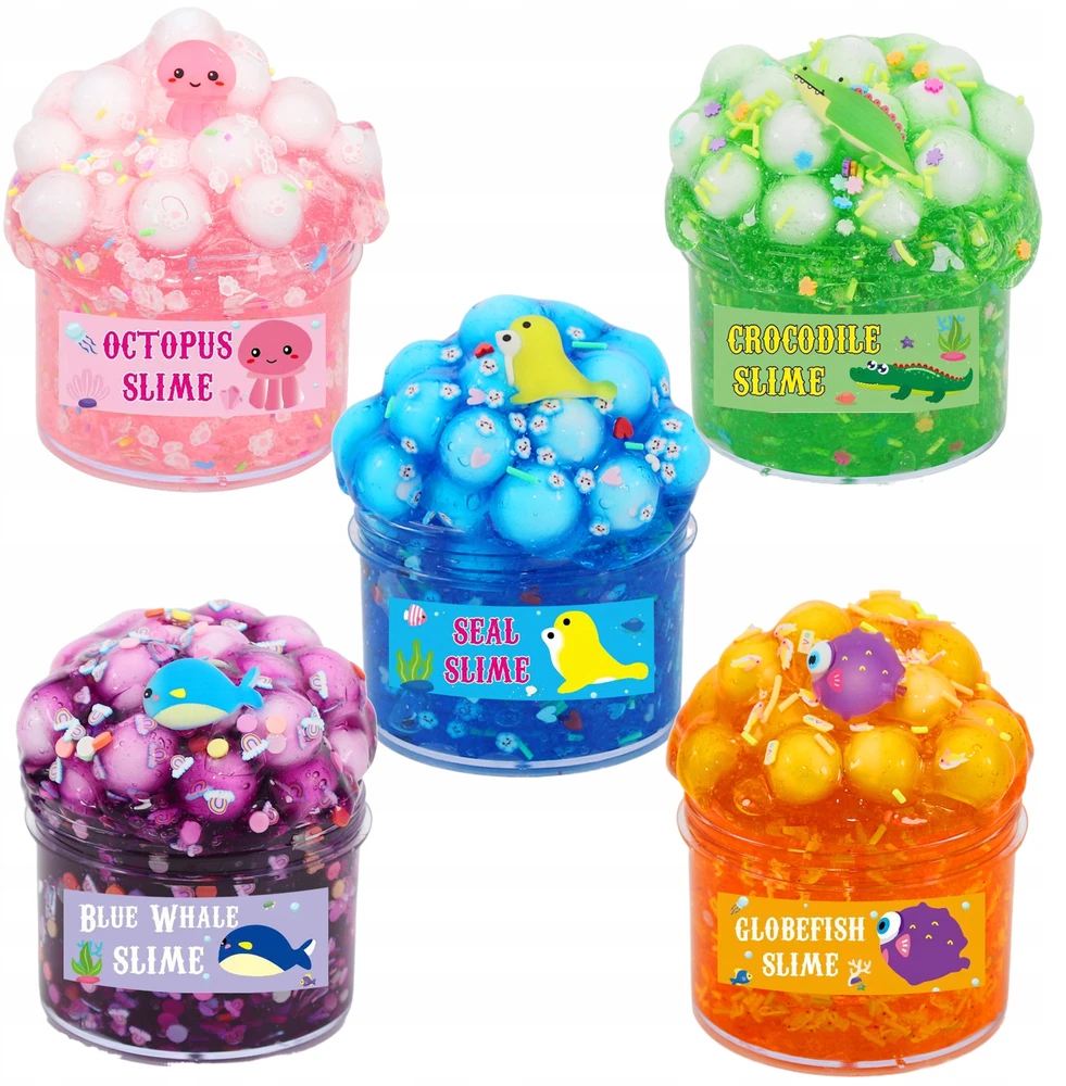 Gleivų gaminimo rinkinys žaislai Kūdikių dovana „Fluffy Glut Factory“.