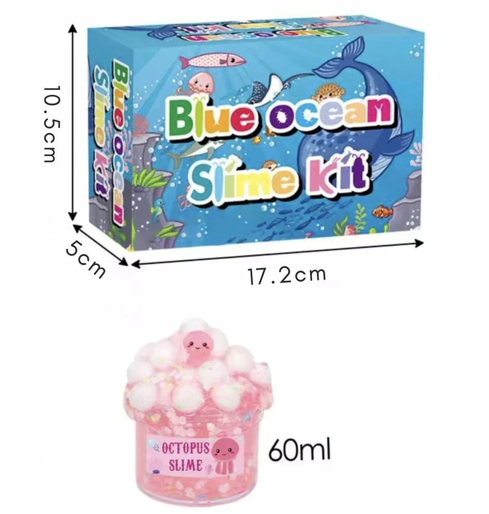Gleivų gaminimo rinkinys žaislai Kūdikių dovana „Fluffy Glut Factory“.