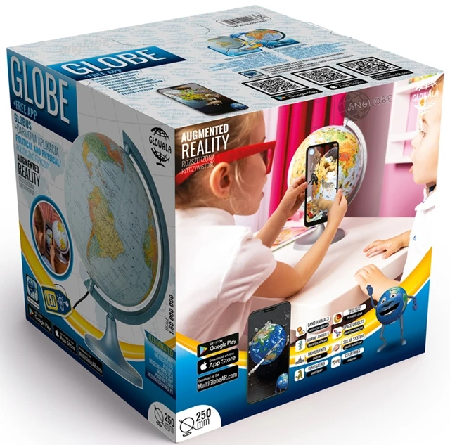 Bez Marki Globus 250mm PODŚWIETLANY * LED * 2w1 + APLIKACJA na prezent produkt polski