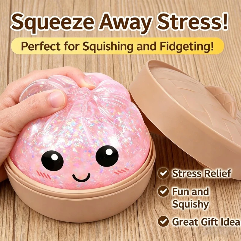 Bez Marki Gniotek Anti-streso kukuliai kukuliai Squishy Blizgantys kukuliai XXL Atpalaiduojantis