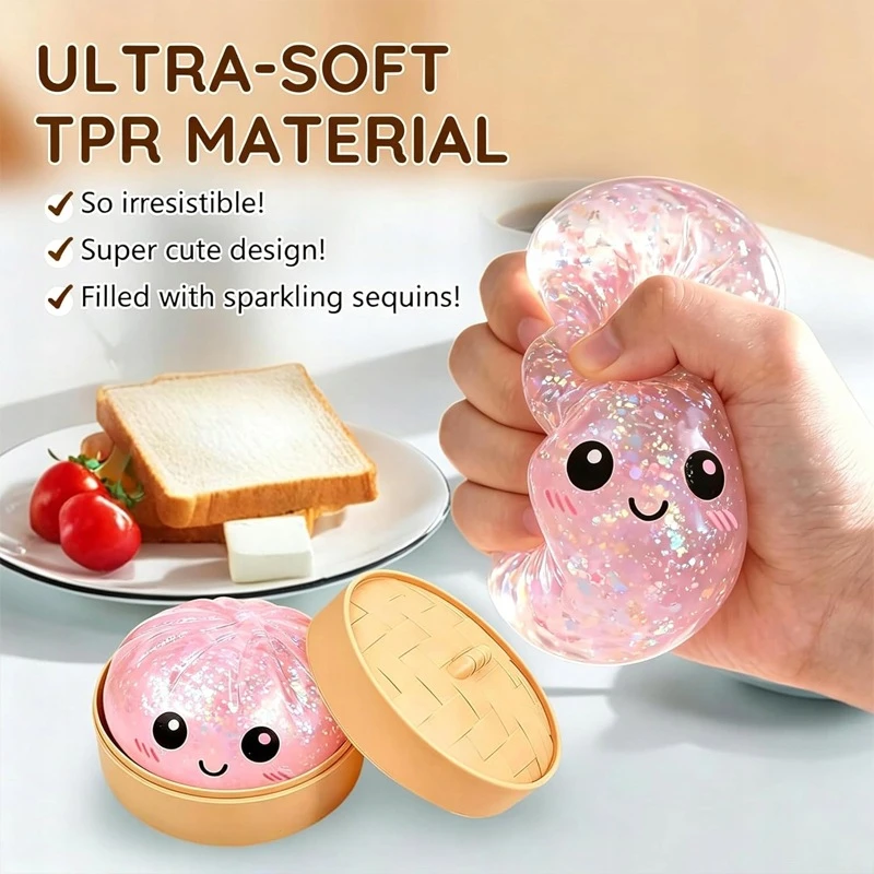 Bez Marki Gniotek Anti-streso kukuliai kukuliai Squishy Blizgantys kukuliai XXL Atpalaiduojantis