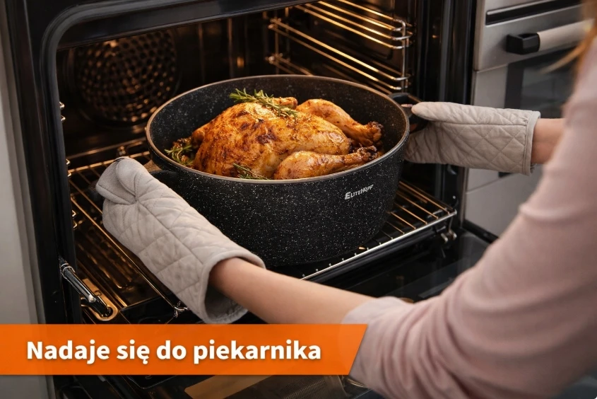 Bez Marki Granito kepimo puodas 6,5L, indukcinis orkaitėje, akcija