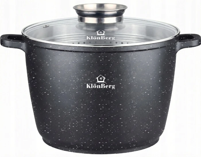Bez Marki Granitowy Puodas KlönBerg Premium 4L - Niezawodność i Elegancja