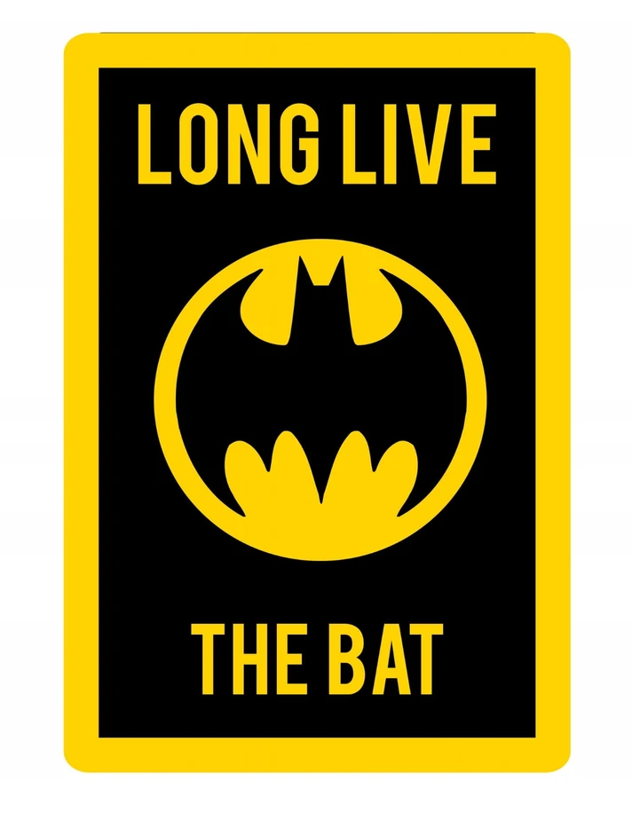 Bez Marki Groovy Batman Wycieraczka 80x120 cm