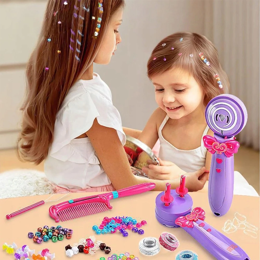 Bez Marki GROŽIO RINKINYS PLAUKŲ TILTAS BRAID BRAID DEKORACIJOS KAROLIAI
