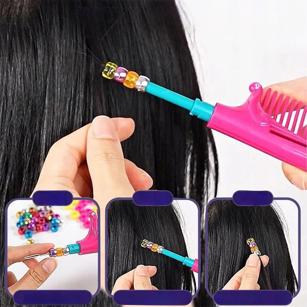 Bez Marki GROŽIO RINKINYS PLAUKŲ TILTAS BRAID BRAID DEKORACIJOS KAROLIAI