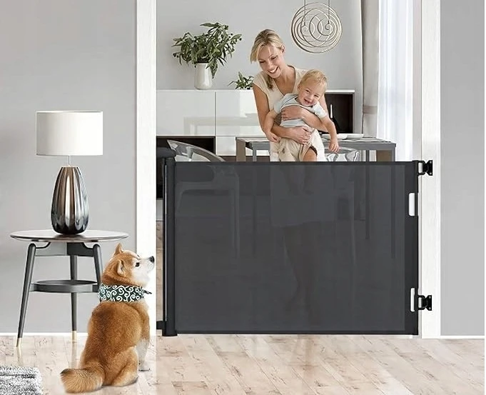 Bez Marki Hawthyhome praplečiamų durų vartai 0-140 cm Juoda B432