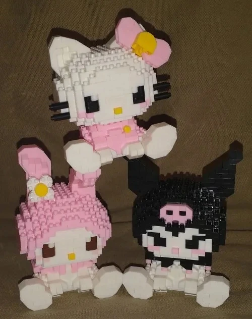 Bez Marki Hello Kitty Blocks figūrėlė Kitty Big Box