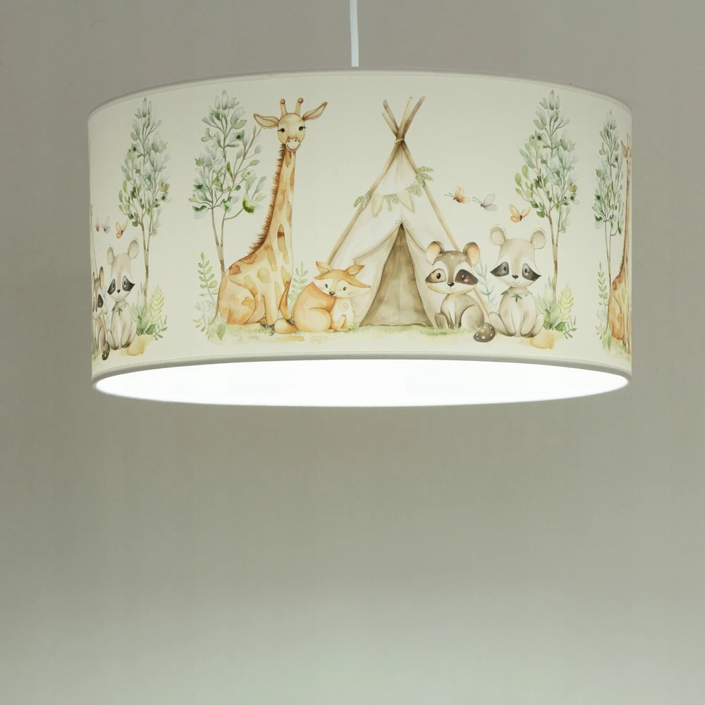 Pakabinamas šviestuvas Bez Marki HEXE KIDS Lampa sufitowa wisząca dziecięca TIPI 1 x 60W E27 balta H0957