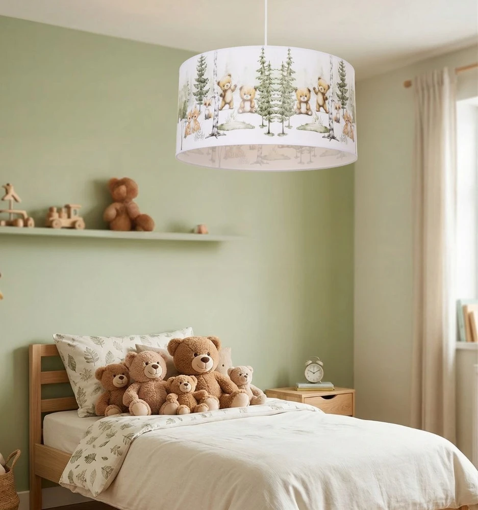 Pakabinamas šviestuvas Bez Marki HEXE KIDS Lampa sufitowa wisząca dziecięca LAS 1 x 60W E27 balta H0966