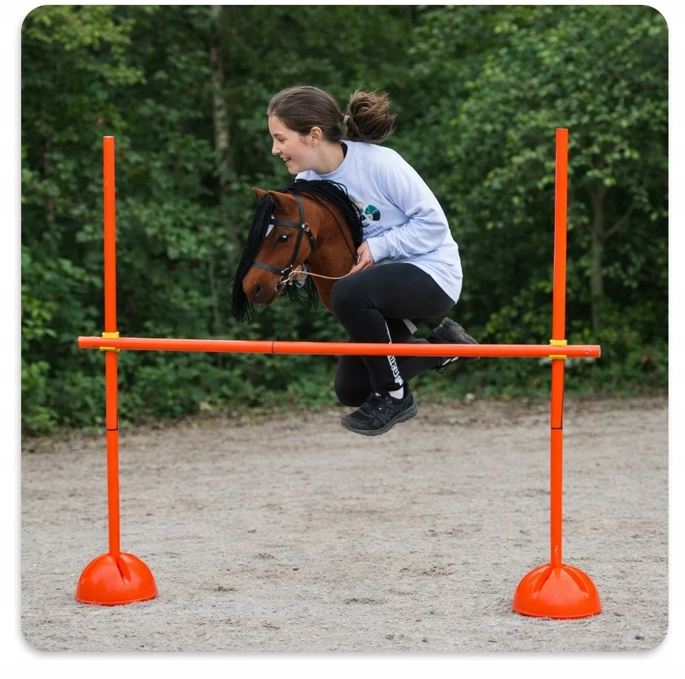 Bez Marki Hobby Horse kliučių takelis 120cm, reguliuojamas treniruočių takelis