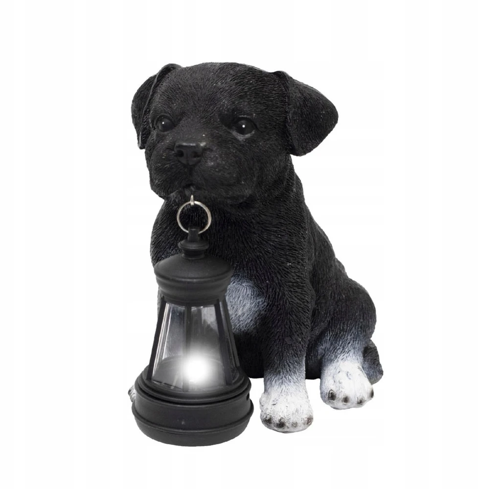 Bez Marki Home MX672 słoneczna lampa ogrodowa, psy su latarnią, 1szt ciepłobiała dioda LED,