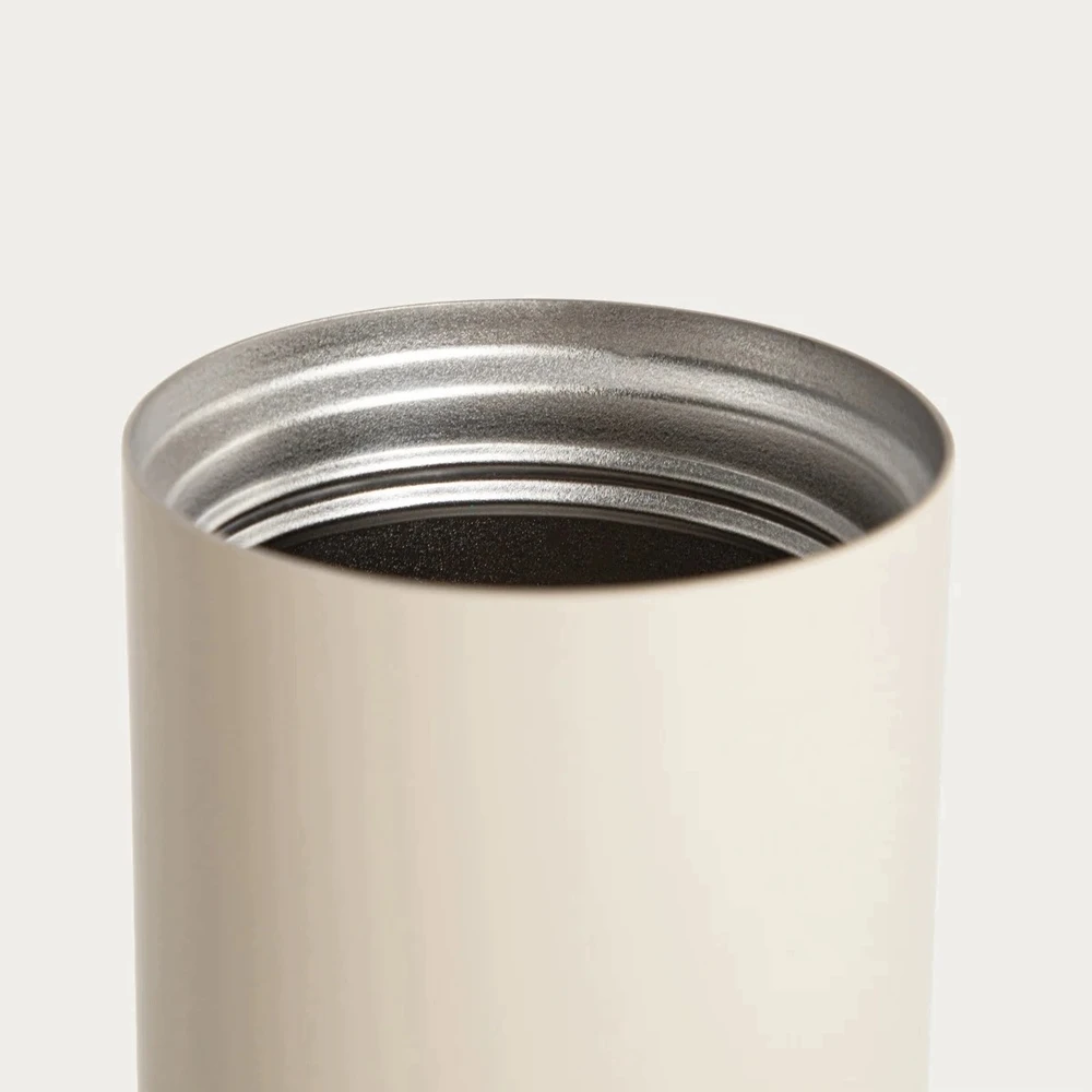 Bez Marki Homla termopuodelis su šiaudeliu Sylvara 783500, 350 ml, smėlio spalvos