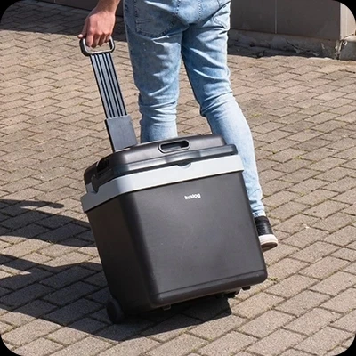 Bez Marki Huslog Hus1024 33l kelioninė šaldytuvo dėžė su ratukais