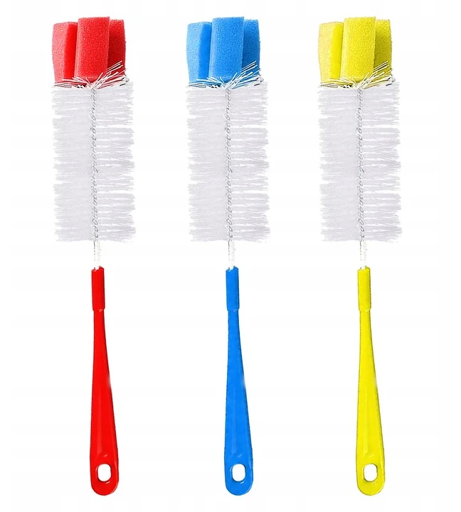 Bez Marki ILGAS plovimo šepetėlis BUTELIŲ IR AKINIŲ PLAUVIMUI, VALYMUI SU KEMPINE
