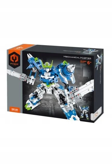 Bez Marki iM blokai. Master Mecha Warrior mėlyna 941 vienetų iM. Meistras