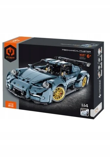 Bez Marki iM blokai. Master modelis 1:14 automobilio mėlyna 1221 elementai iM. Meistras