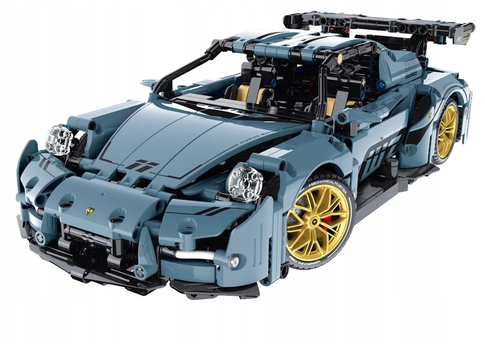 Bez Marki iM blokai. Master modelis 1:14 automobilio mėlyna 1221 elementai iM. Meistras