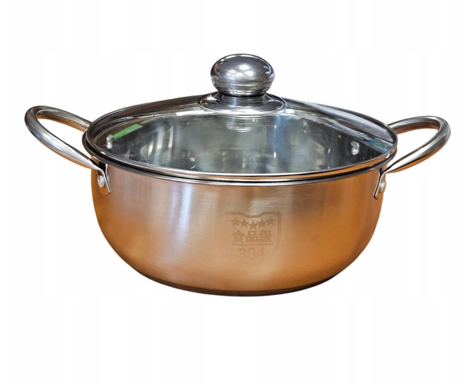 Bez Marki Indukcinis puodas, Ø 20cm, aukštis 8cm, talpa 2,5l. K403