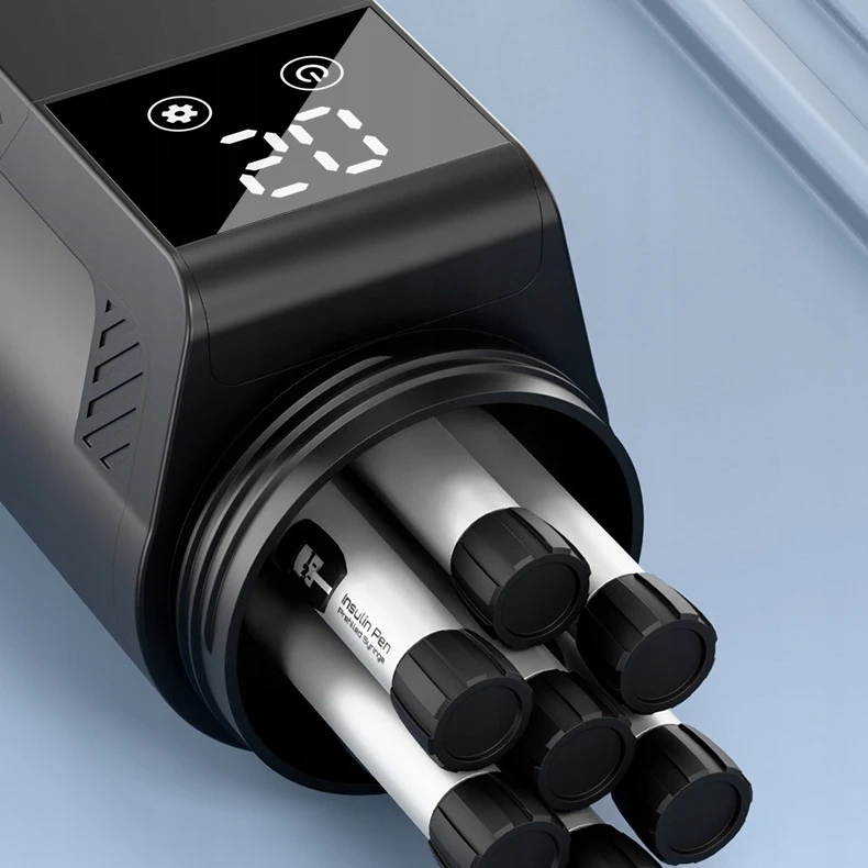 Bez Marki INSULINO ŠALDYTUVAS INSULINO ŠALDINtuvas NEŠIOJAMAS PATOGAUS 0-18°C USB LED