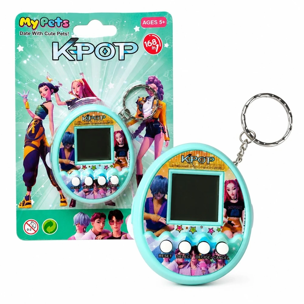 Bez Marki INTERAKTYVUS VIRUTALUS GYVŪNAS TAMAGOCZI HUNTRIX Žalias KPOP