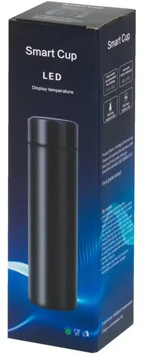 Bez Marki Termo puodelis - termosas 500ML su LED temperatūros indikatoriumi, auksinis