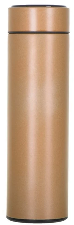 Bez Marki Termo puodelis - termosas 500ML su LED temperatūros indikatoriumi, auksinis