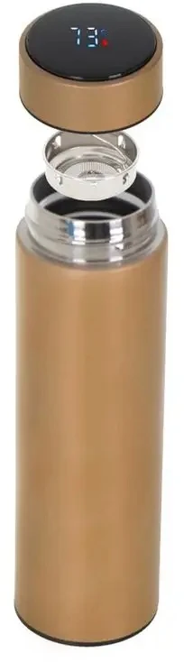 Bez Marki Termo puodelis - termosas 500ML su LED temperatūros indikatoriumi, auksinis
