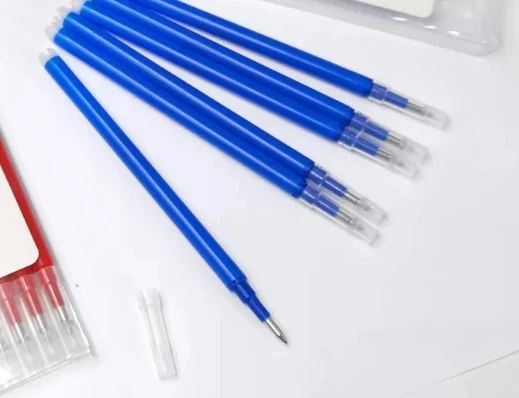 Bez Marki Ištrinami mėlyni rašiklio papildymai, 0.7mm, 24 vnt.