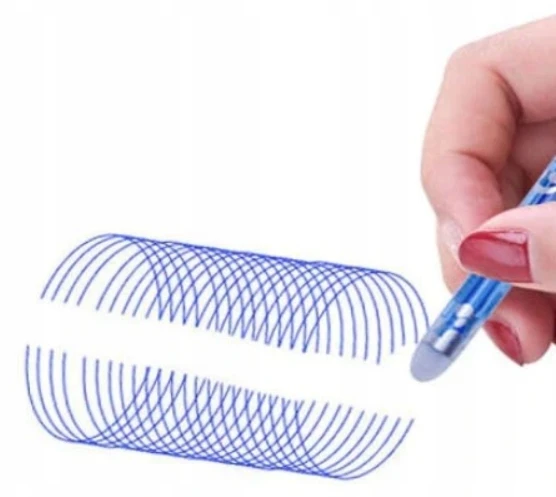 Bez Marki Ištrinami mėlyni rašiklio papildymai, 0.7mm, 24 vnt.