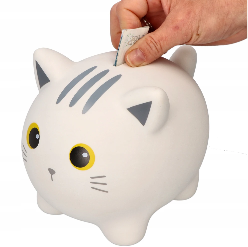 Bez Marki iTotal – Piggy Bank – Baltas Cat (XL2497A)