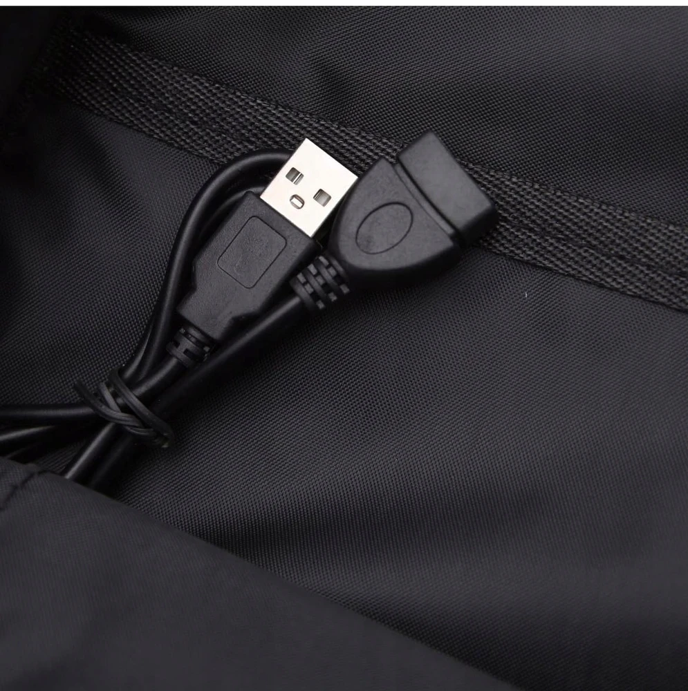 Bez Marki JAUNIMO MOKYKLĖS KUPRINĖ PAAUGLIŲ USB RINKINYS Juodas, 4-6 kl
