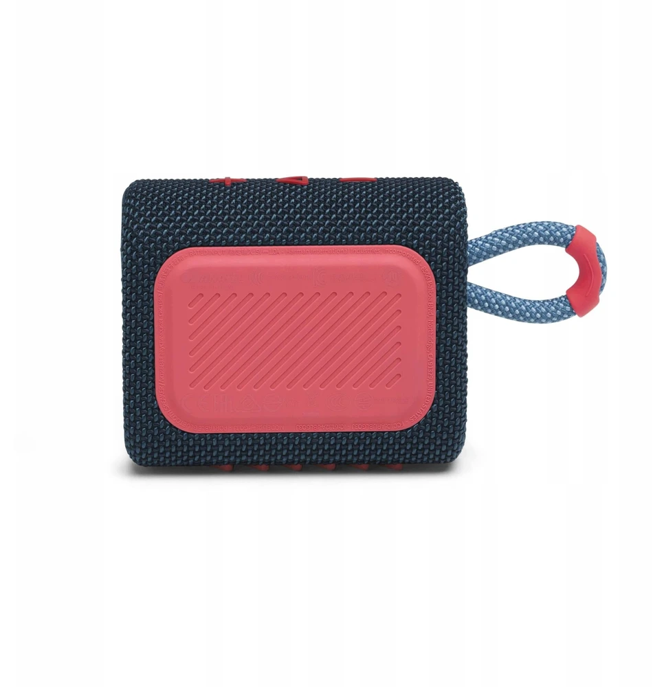 Bez Marki JBL GO 3 nešiojamasis mobilusis GARAKARIASIS mėlynas ir rožinis Bluetooth
