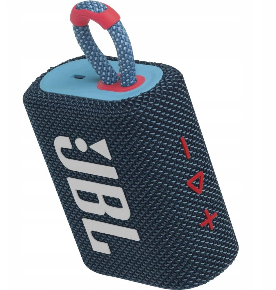 Bez Marki JBL GO 3 nešiojamasis mobilusis GARAKARIASIS mėlynas ir rožinis Bluetooth