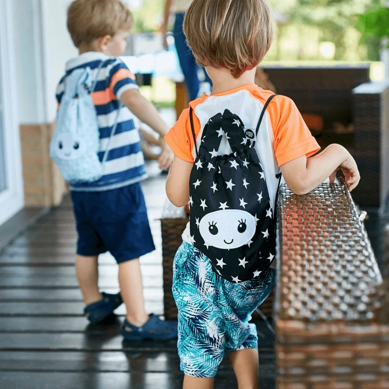 Bez Marki Juokinga "bunny Bag" maža mėlyna rankinė