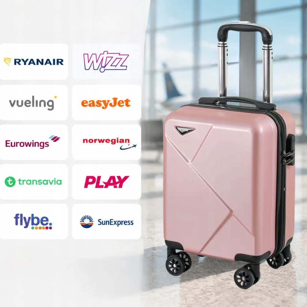 Bez Marki KABININIS KREPŠYS RANKINIS BAGAŽAS 40x30x20 LOT WIZZAIR 360 RATUKAI ETIKETĖ