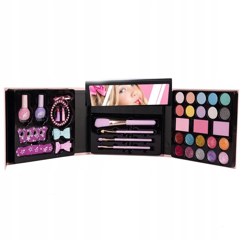 Bez Marki KAIP DOVANA MAKE UP rinkinys DAŽAI Kosmetikos makiažas Išlankstomas VEIDRODIS