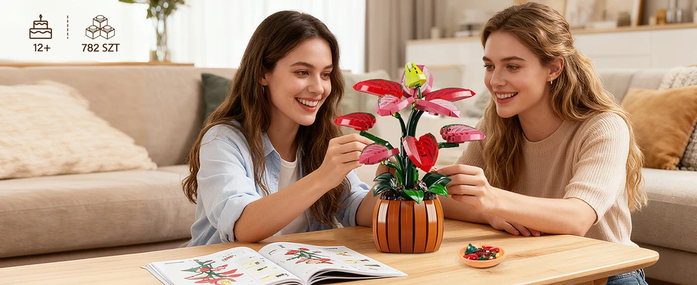 Bez Marki KALALIAI PUOKŠTĖ AMŽINOS GĖLĖS KŪRYBINGI SODO VALENTINO DIENOS DOVANA 782 EL