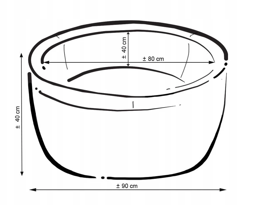 Bez Marki Sausas baseinas su kamuoliukais, žalias, 40 cm, 200 vnt.