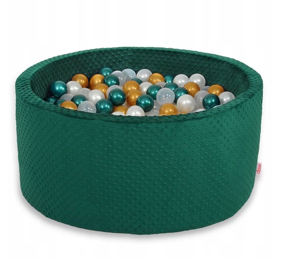 Bez Marki Sausas baseinas su kamuoliukais, žalias, 40 cm, 200 vnt.