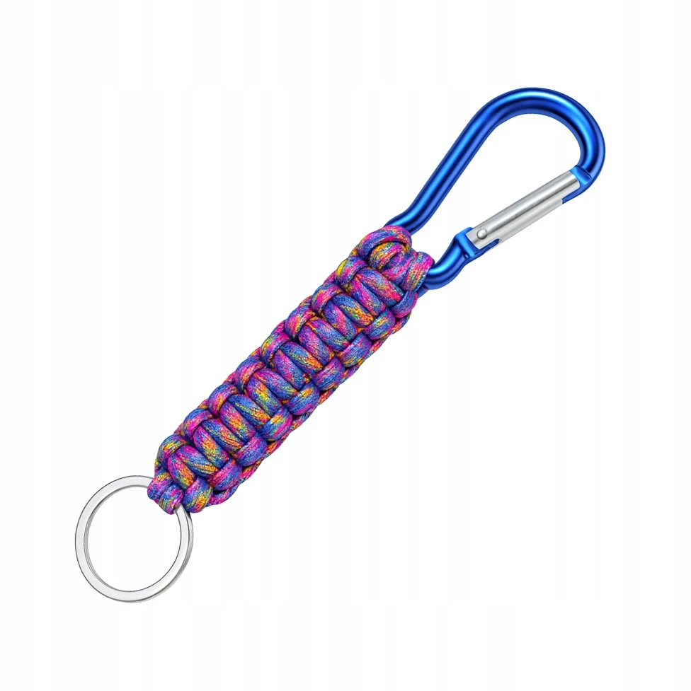 Bez Marki Karabinas su Paracord virve raktams, kuprinei, didele